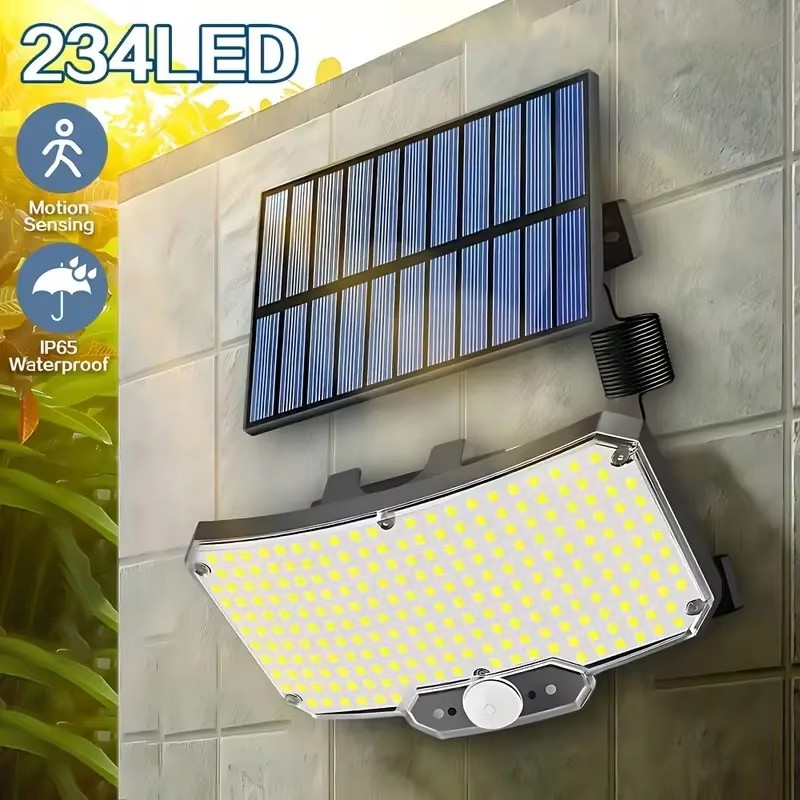 Outdoor Lighting Waterproof - 234LED Solar Outdoor Lights Motion Sensor