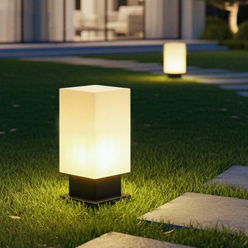 Outdoor Lighting And Decor - Luminous floor lamp courtyard solar LED