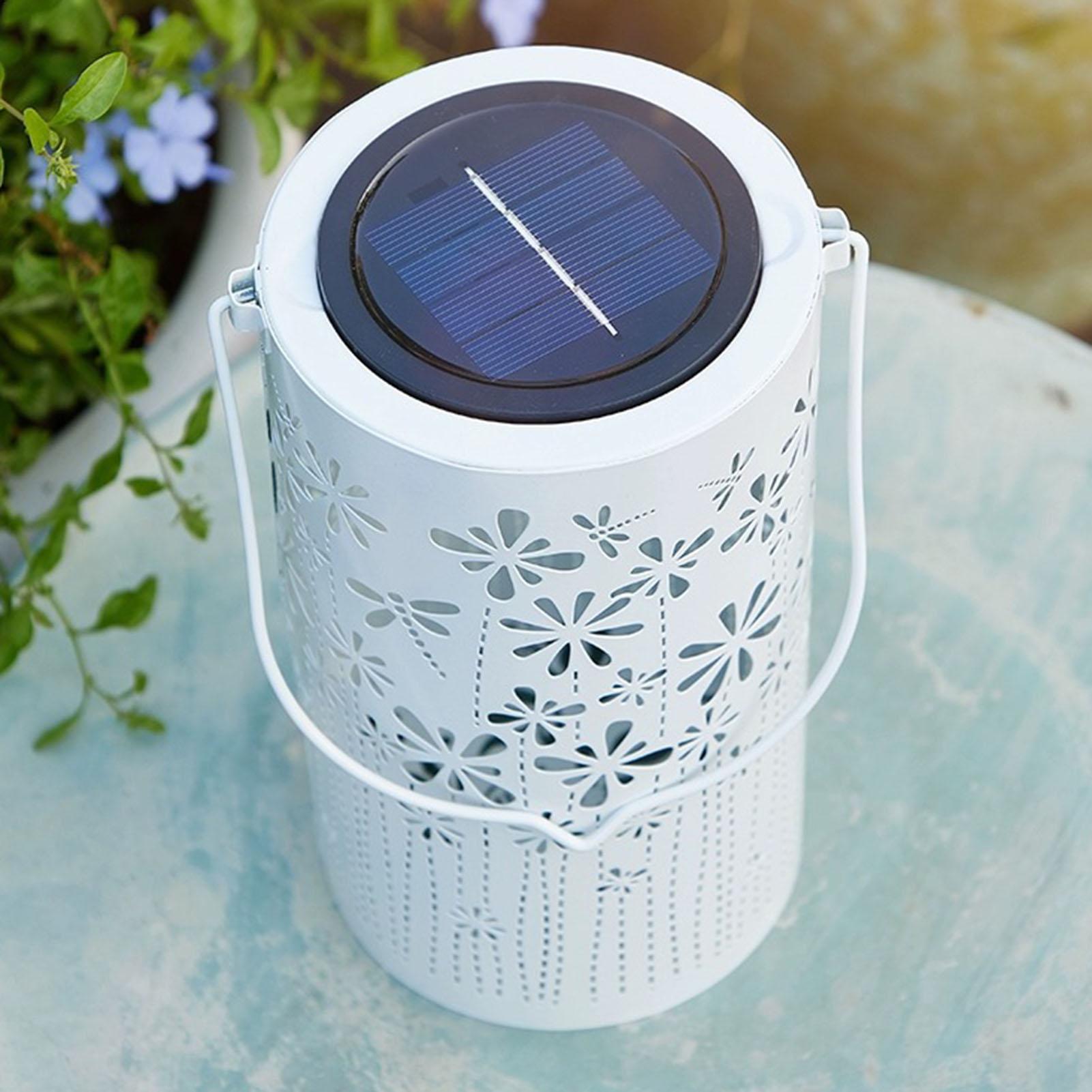 Outdoor Lighting And Decor - Solar Hangings Lantern Waterproof Flower Lamps