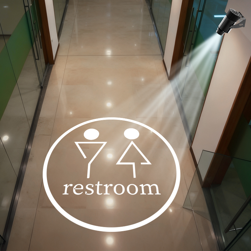 Outdoor Lighting Logo - STLF Logo Projector Free Custom Advertising