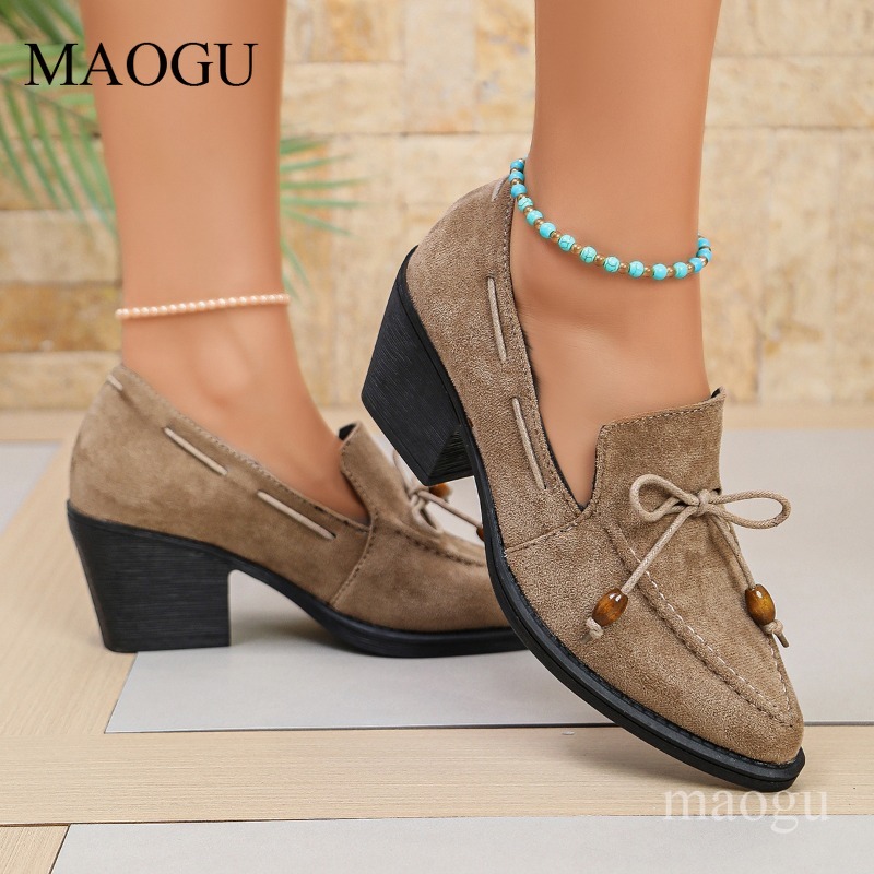 Outdoor Lighting Vintage - 7CM Heeled Women's Spring Autumn Pumps