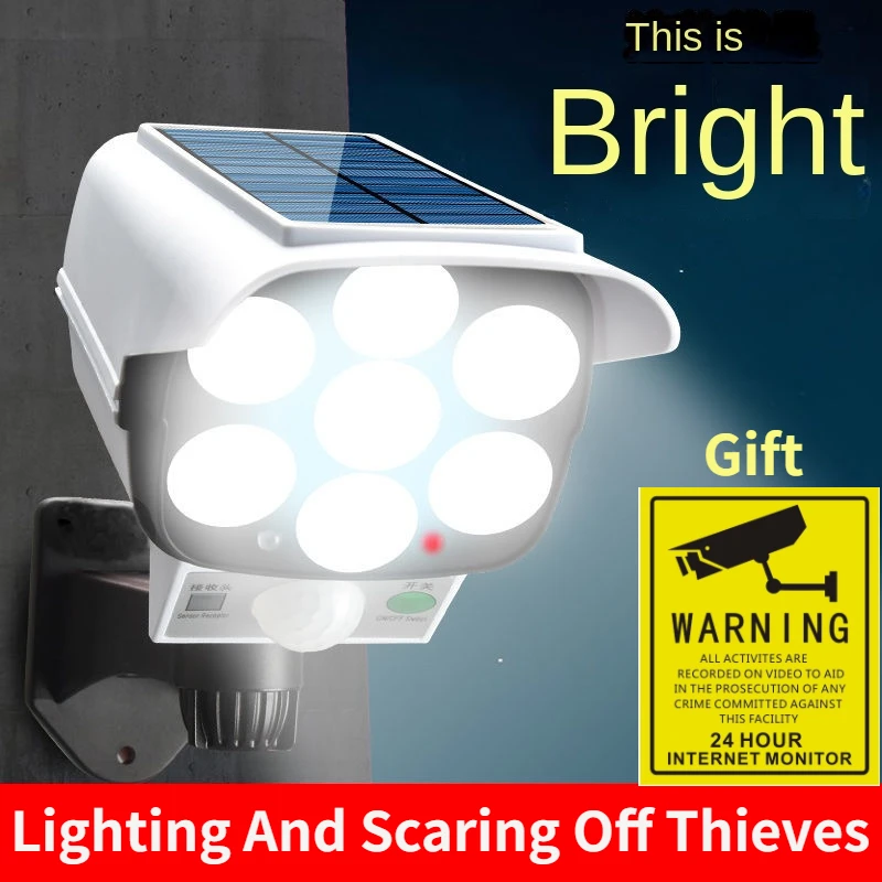 Outdoor Lighting Company - Outdoor Solar Light Motion Sensor Security