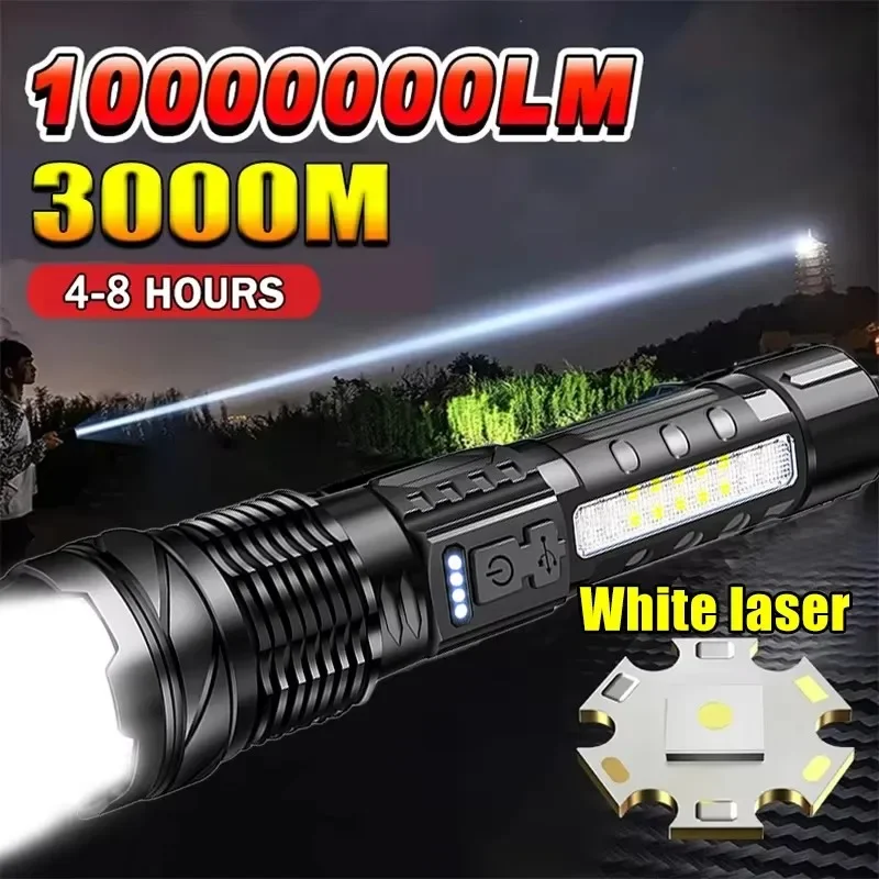 Outdoor Lighting Lowes - Powerful LED Flashlight Battery Display USB
