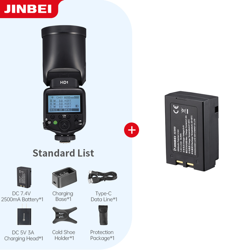 JINBEI HD-1Round-head HSS Spee - Outdoor Lighting In Photography ulasan dan harga