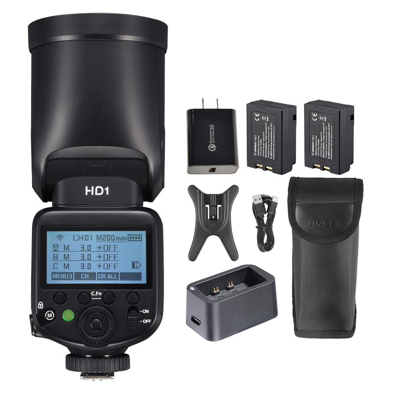 JINBEI HD-1Round-head HSS Spee - Outdoor Lighting In Photography ulasan dan harga