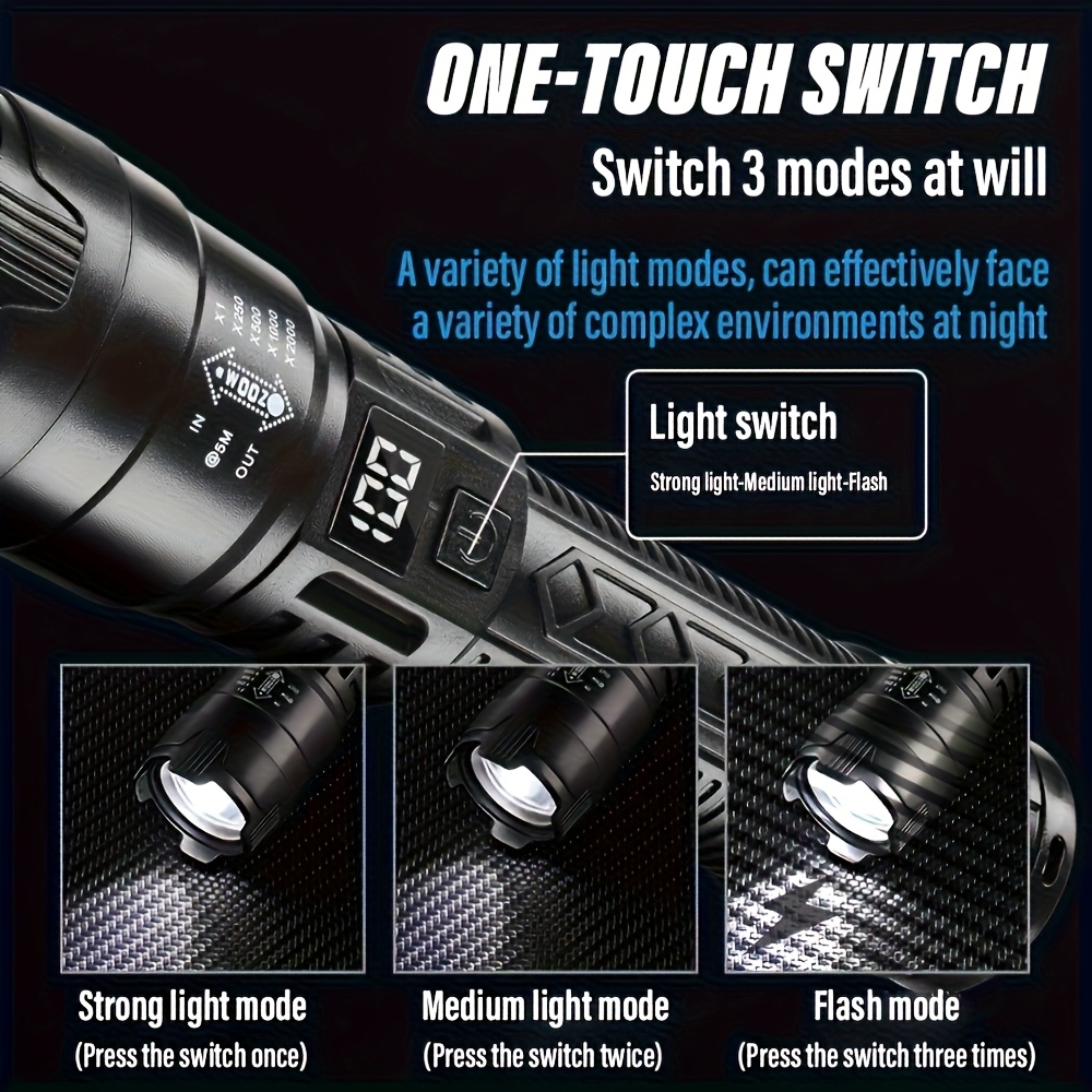 High Strong Power Led Flashlig - Outdoor Lighting Lowes ulasan dan harga