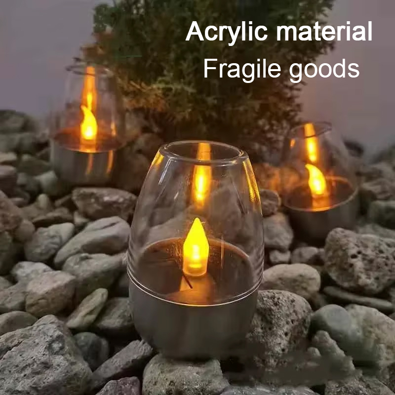 LED Solar Candles Light Flamel - Outdoor Lighting Company ulasan dan harga
