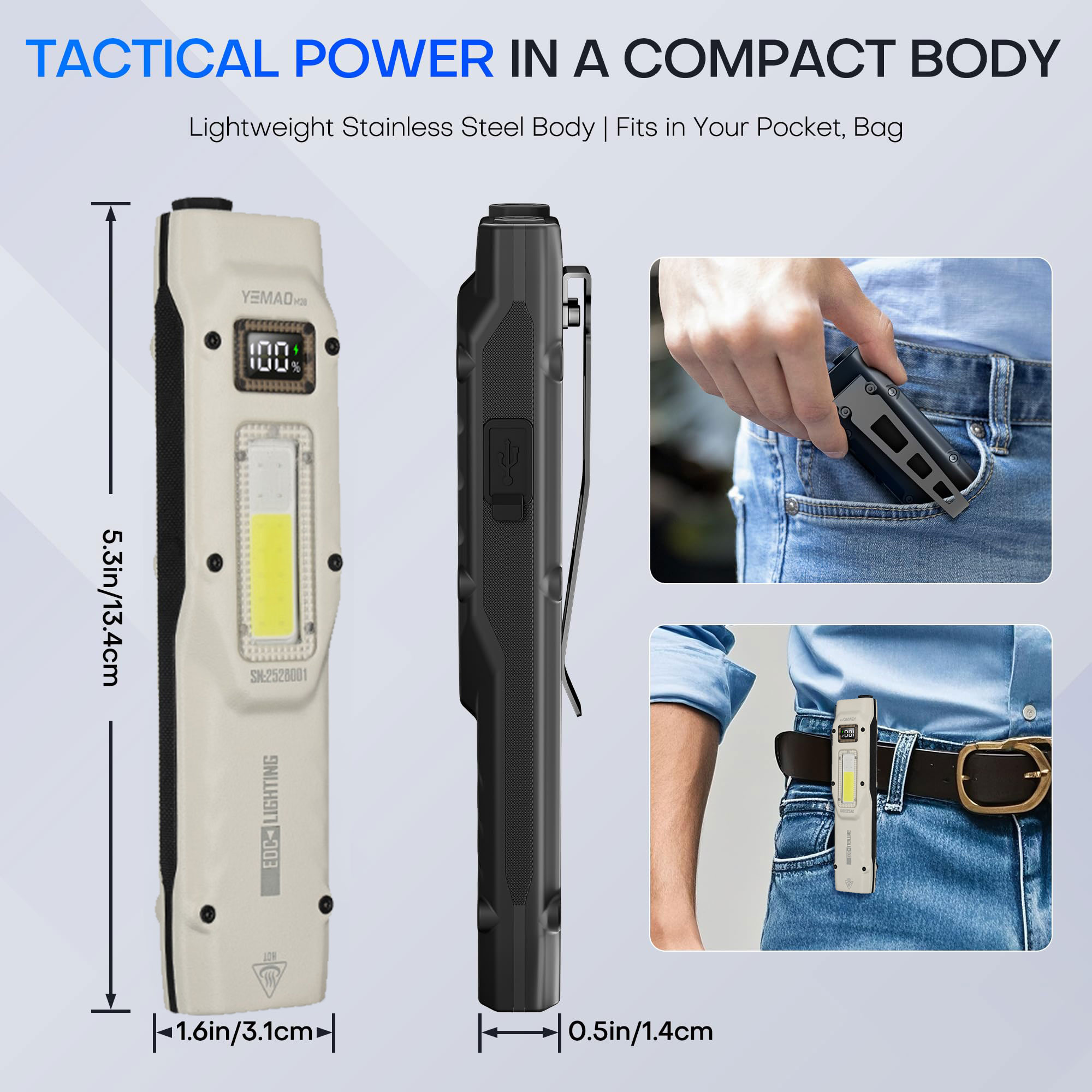 Portable 880LM YEMAO M28 Ultra - Outdoor Lighting Lowes ulasan dan harga