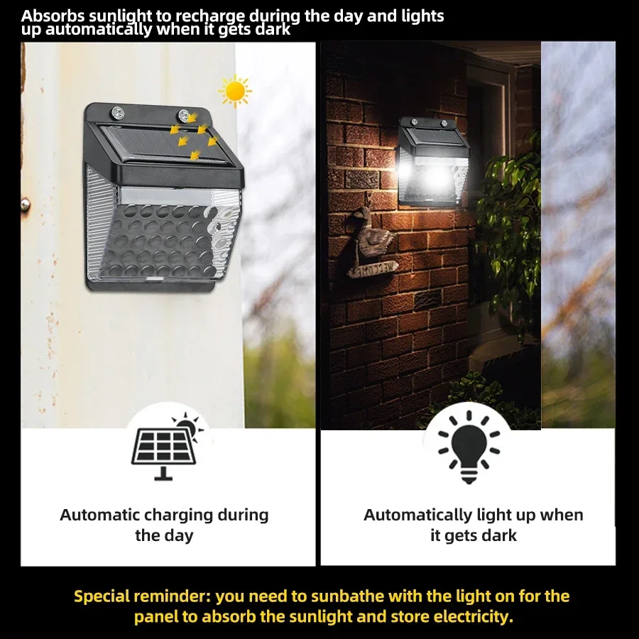 LED Solar Light PIR Motion Sen - Outdoor Lighting And Decor ulasan dan harga