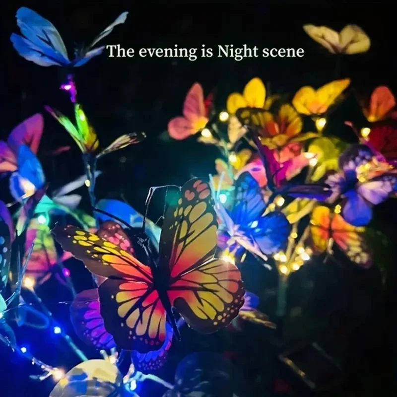 Solar LED Butterfly Garden Lig - Outdoor Lighting Company ulasan dan harga