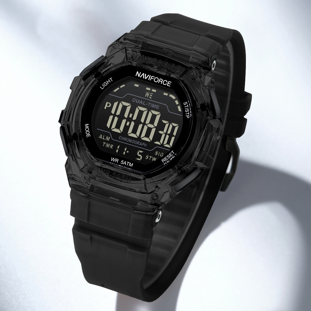 NAVIFORCE Multifunction Men LE - Outdoor Lighting Timer ulasan dan harga