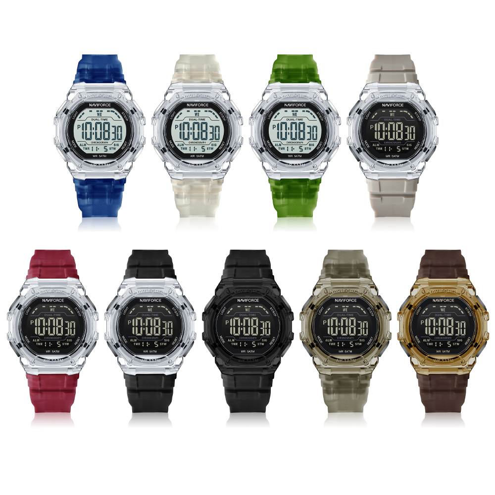 NAVIFORCE Multifunction Men LE - Outdoor Lighting Timer ulasan dan harga