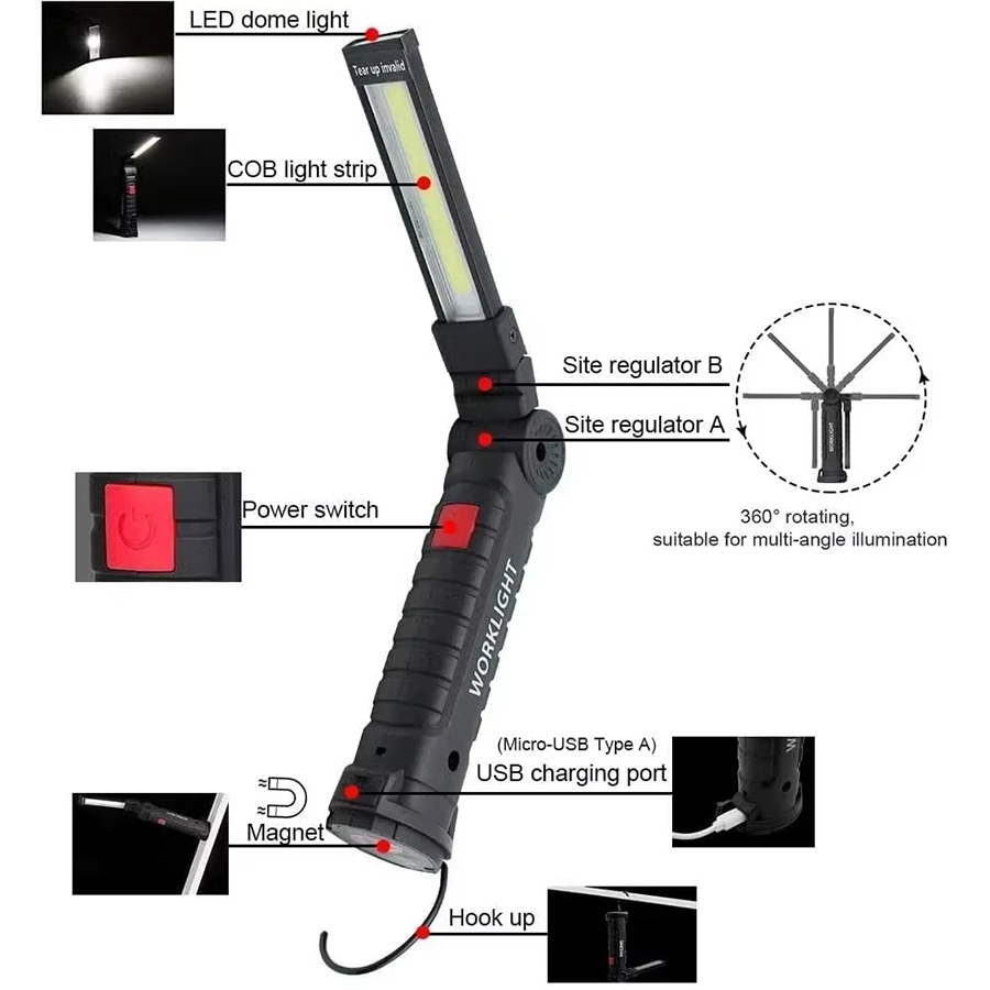 Portable LED Flashlight with M - Outdoor Lighting Lowes ulasan dan harga