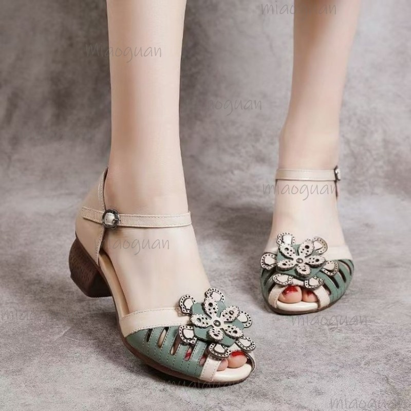 Women's Vintage Peep Toe Gladi - Outdoor Lighting Vintage ulasan dan harga