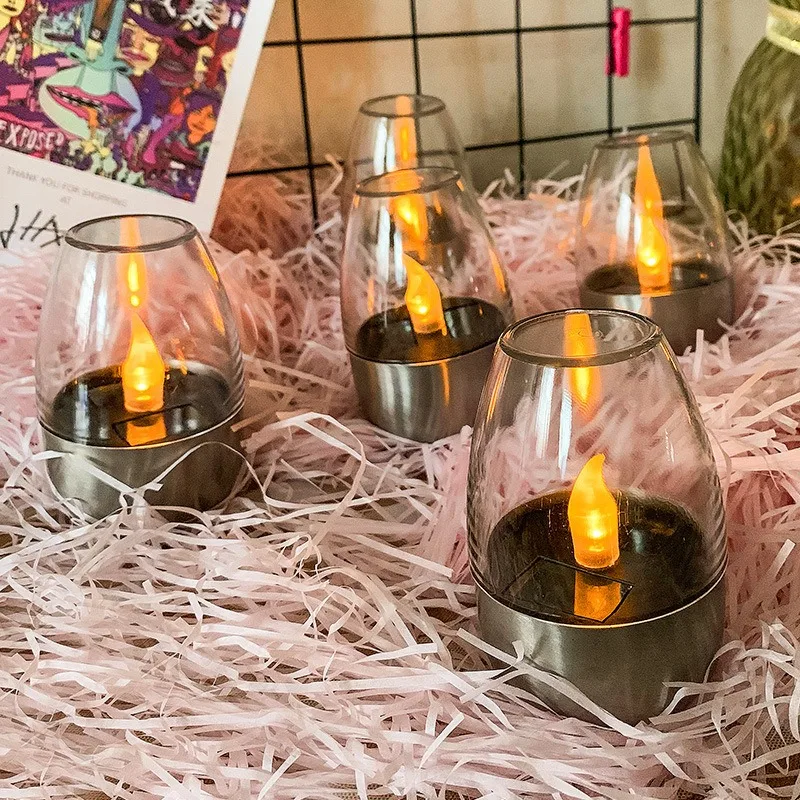 Solar Powered Flameless Candle - Outdoor Lighting Company ulasan dan harga