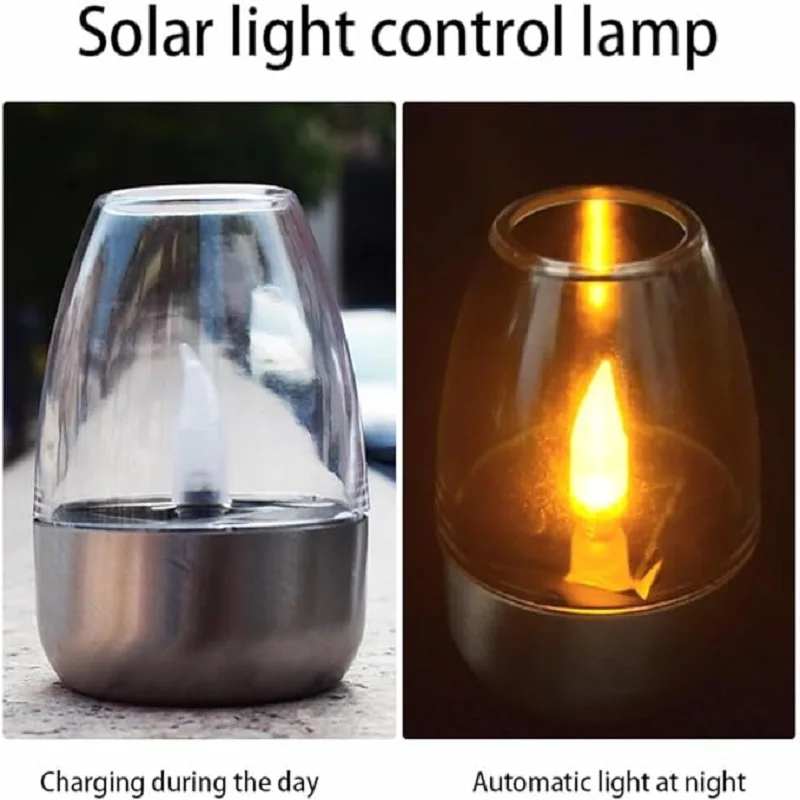 Solar Powered Flameless Candle - Outdoor Lighting Company ulasan dan harga