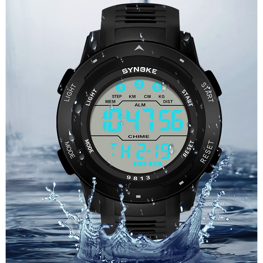 Synoke Couple watches Digital  - Outdoor Lighting Timer ulasan dan harga