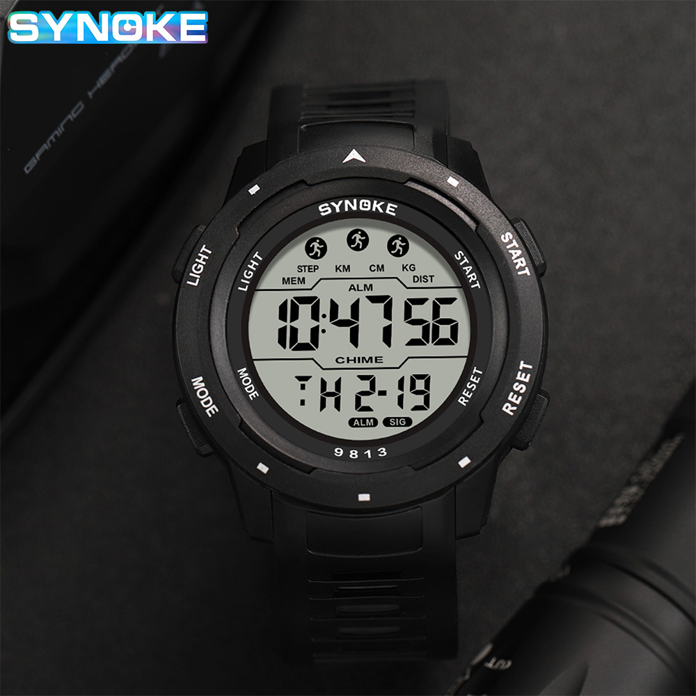 Synoke Couple watches Digital  - Outdoor Lighting Timer ulasan dan harga