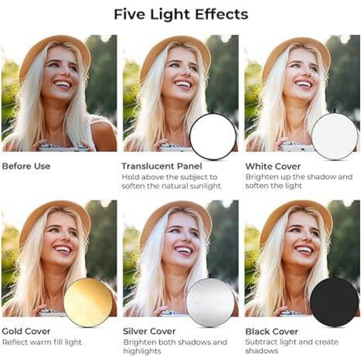 HUANYINGBJB Portable 5 in 1 Ph - Outdoor Lighting In Photography ulasan dan harga