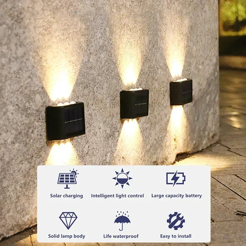 COB Solar Wall Lamp Outdoor Wa - Outdoor Lighting Waterproof ulasan dan harga