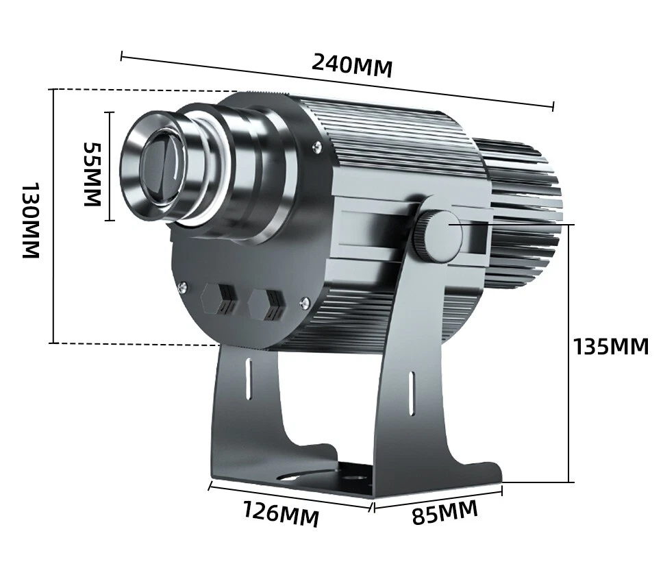120W Logo GOBO Projector for B - Outdoor Lighting Logo ulasan dan harga