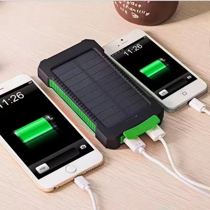 20000mAh Solar Power Bank Larg - Outdoor Lighting Company ulasan dan harga