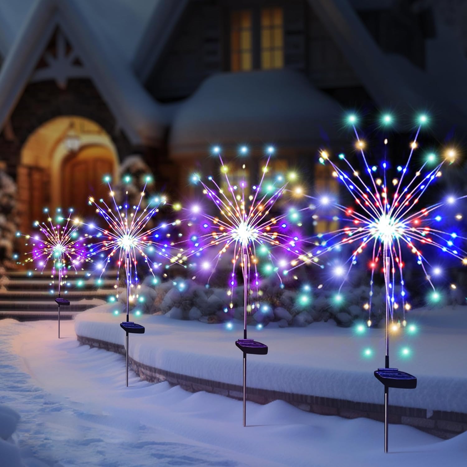 Solar LED Firework Fairy Light - Outdoor Lighting Company ulasan dan harga