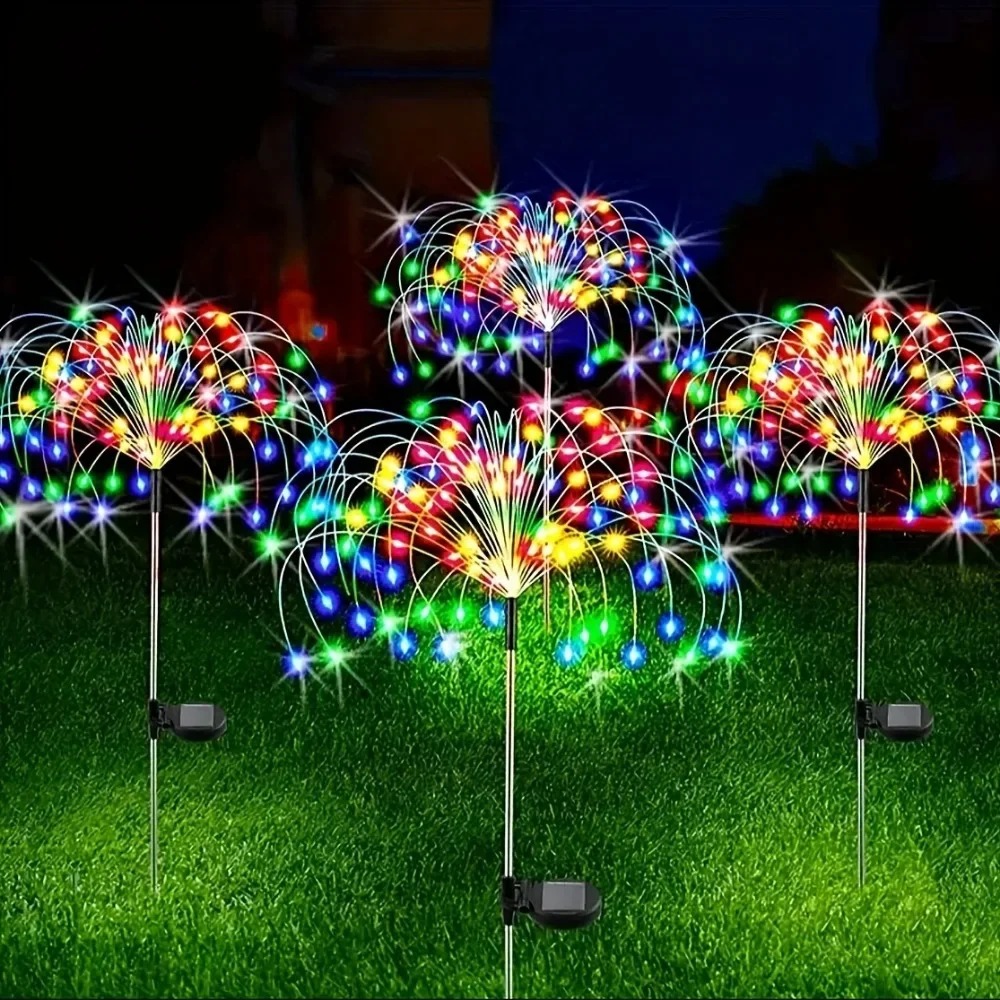 Solar LED Firework Fairy Light - Outdoor Lighting Company ulasan dan harga