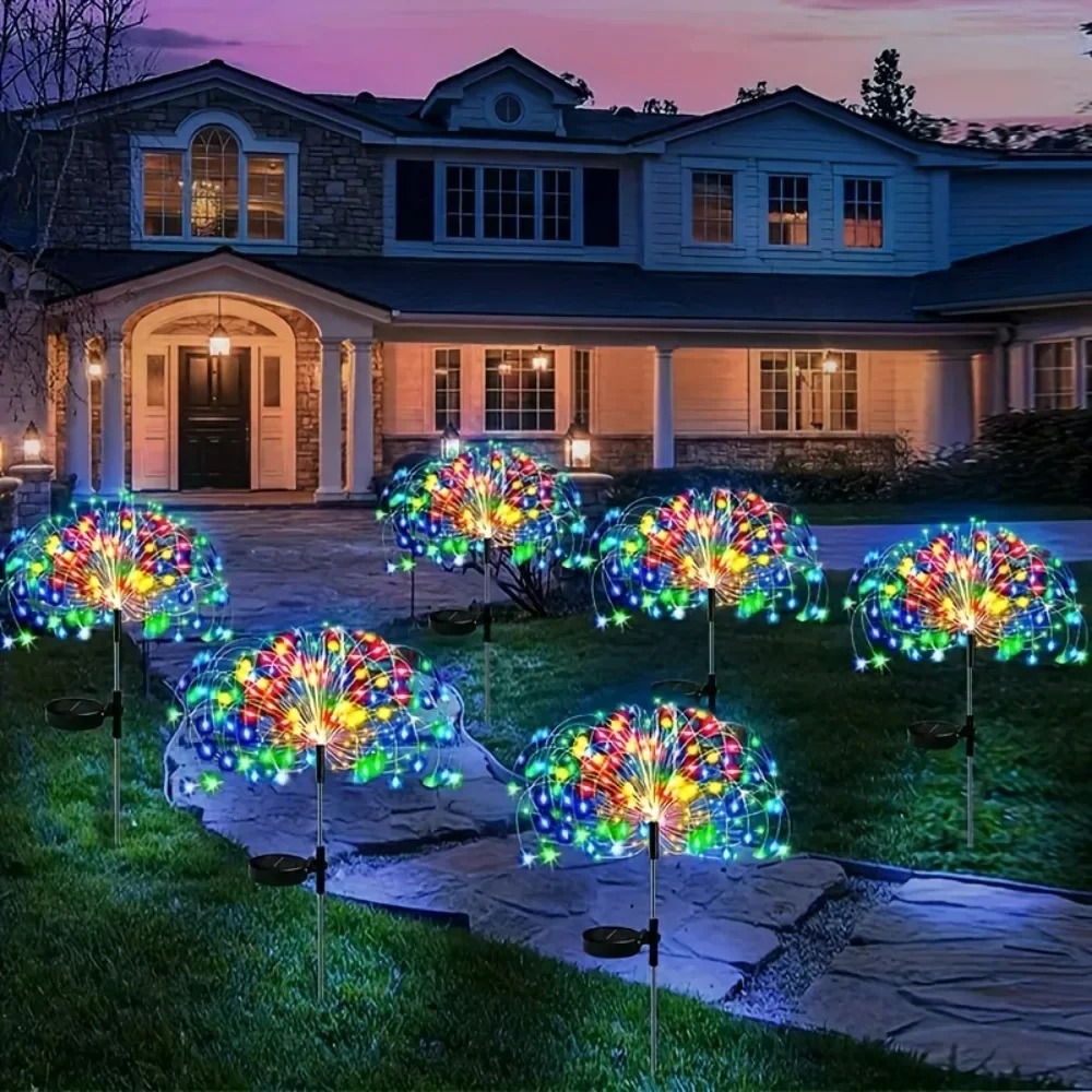 Solar LED Firework Fairy Light - Outdoor Lighting Company ulasan dan harga