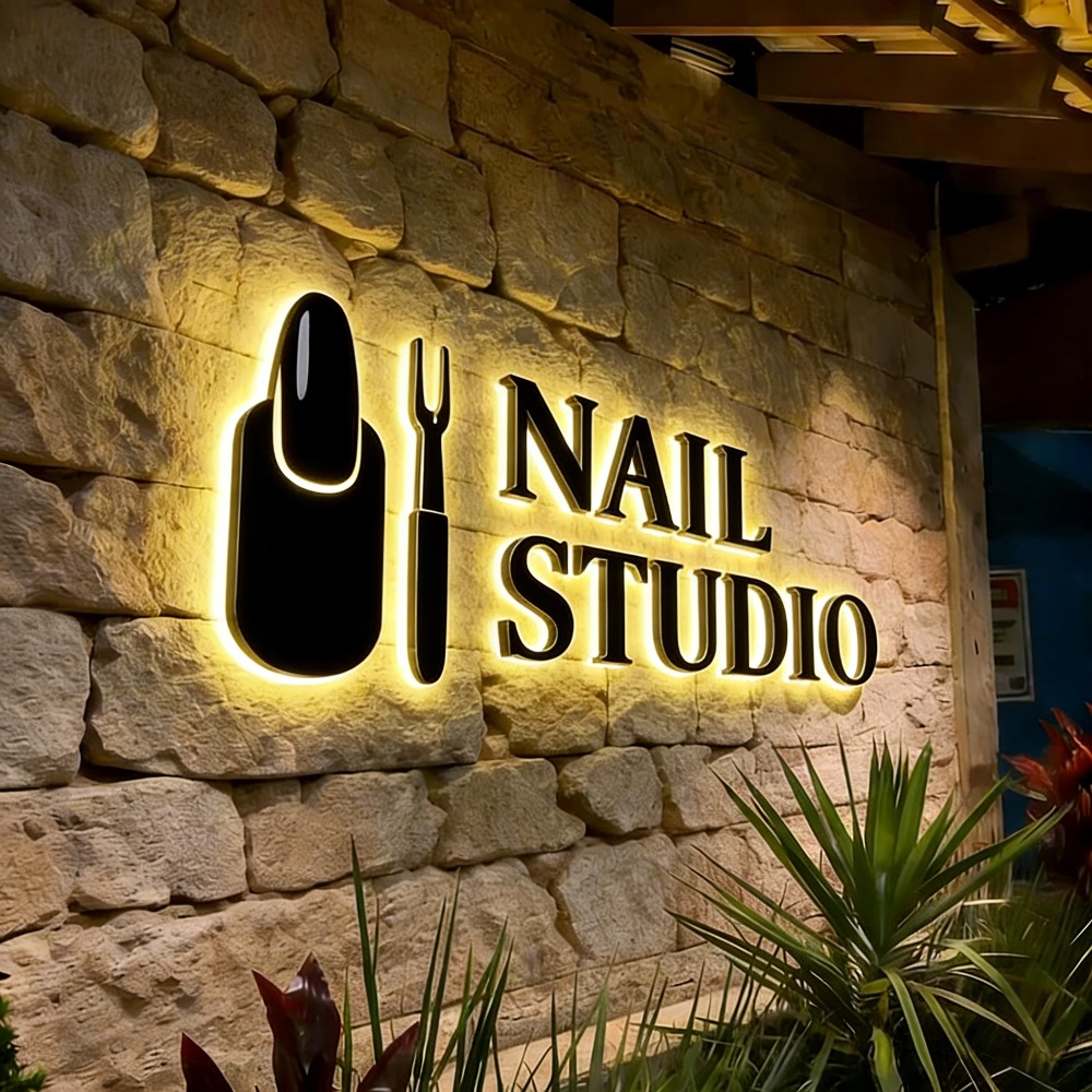 Custom 3D Metal Letter LED Sig - Outdoor Lighting Logo ulasan dan harga