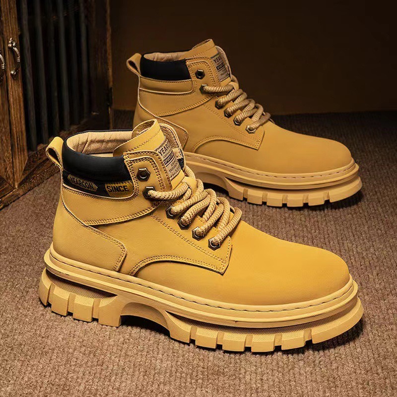 Men's High Top Boots Outdoor A - Outdoor Lighting Round ulasan dan harga