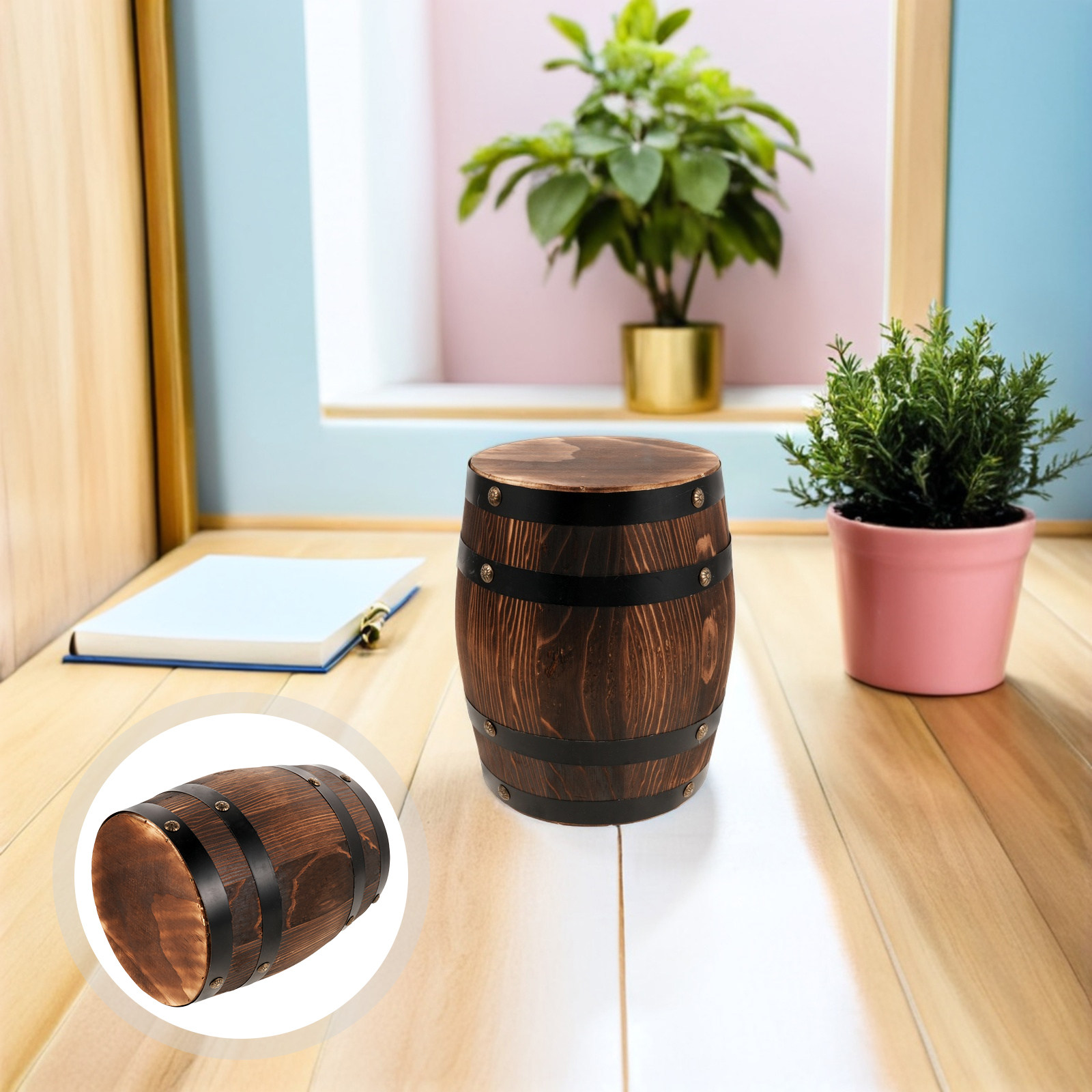Wooden Vintage Stool Retro Out - Outdoor Lighting Vintage ulasan dan harga