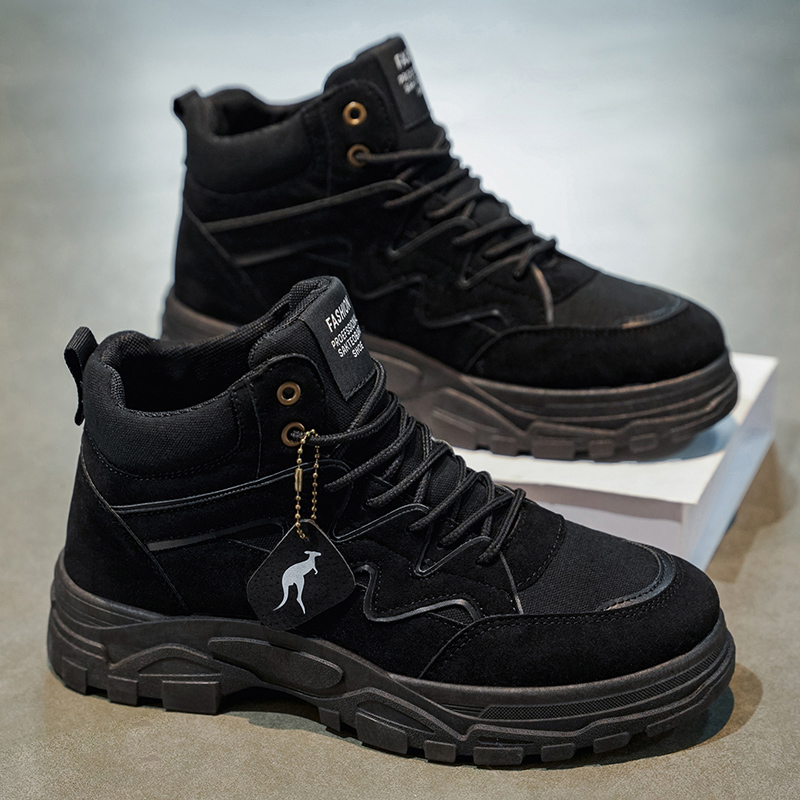 Men's casual boots four season - Outdoor Lighting Round ulasan dan harga