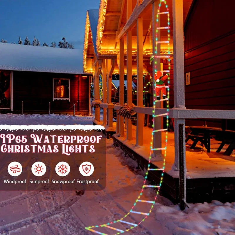 LED Christmas Lights Christmas - Outdoor Lighting And Decor ulasan dan harga