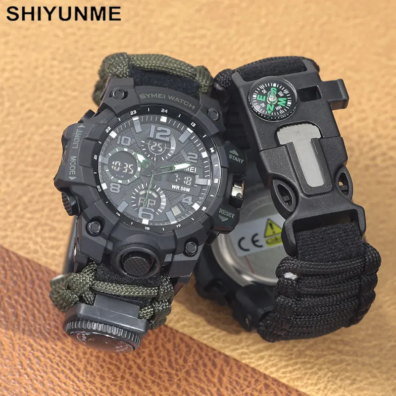 SHIYUNME Outdoor Survival Men  - Outdoor Lighting Timer ulasan dan harga