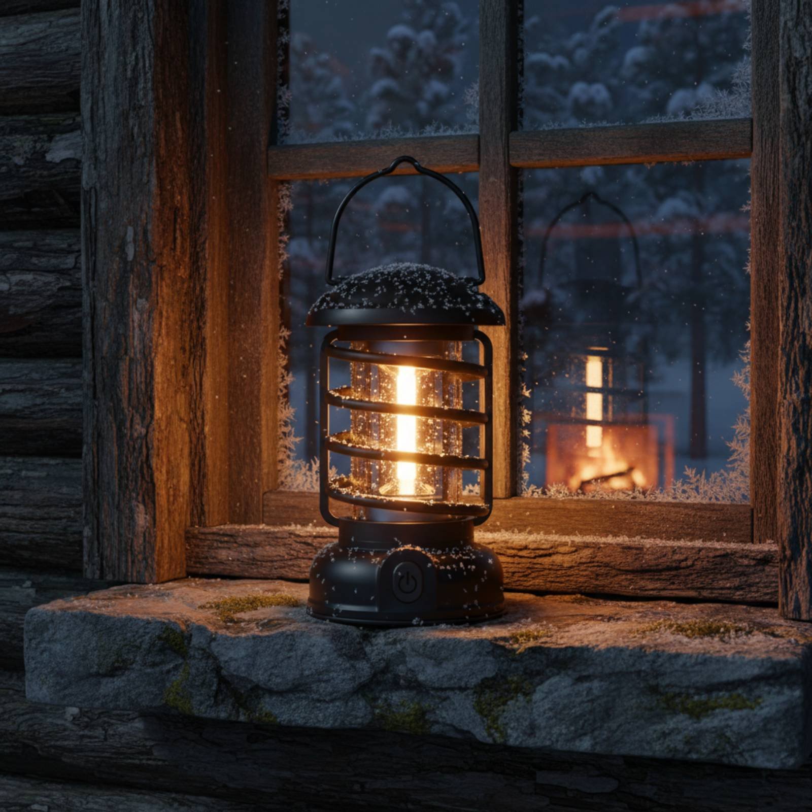 Retro Camping Lantern Two-Way  - Outdoor Lighting Vintage ulasan dan harga