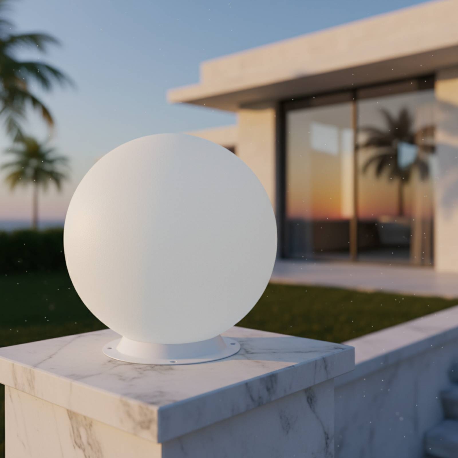Solar Post Cap Light Dusk to D - Outdoor Lighting And Decor ulasan dan harga