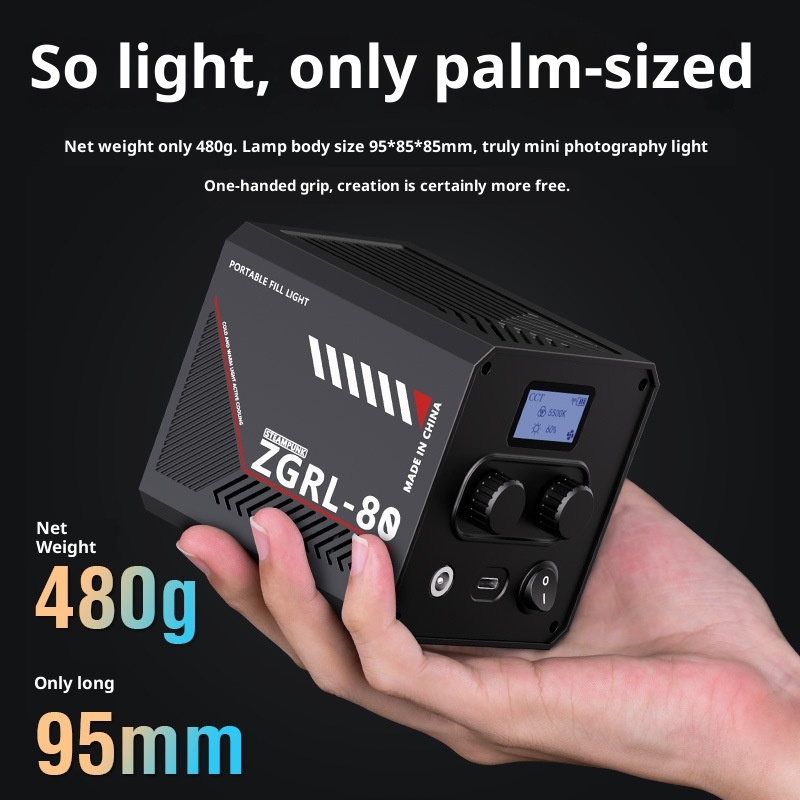 ZGRL80 80W COB LED Video Light - Outdoor Lighting In Photography ulasan dan harga