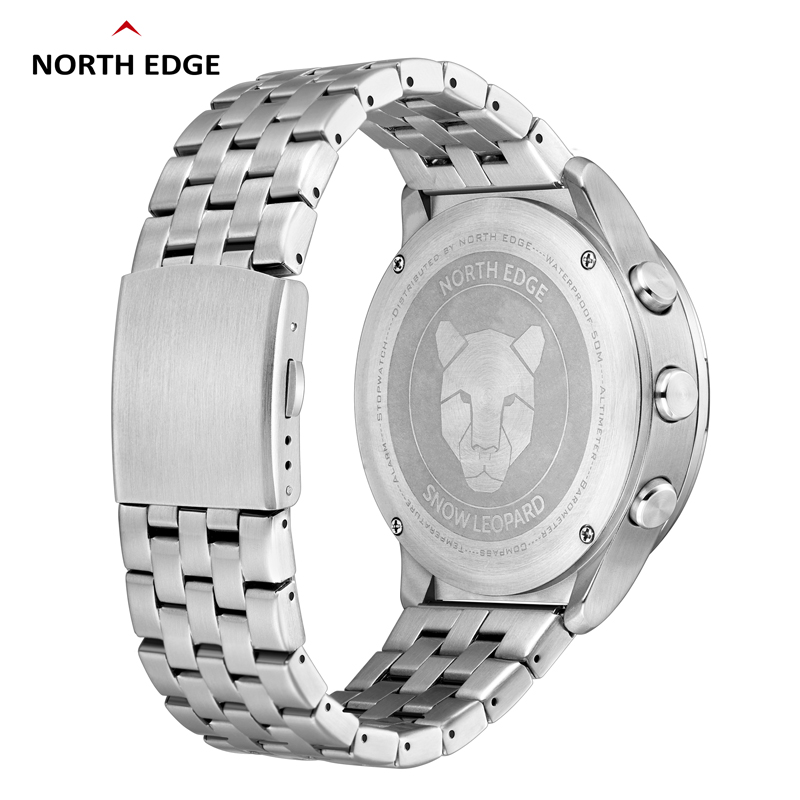 NORTH EDGE Men's Digital Watch - Outdoor Lighting Timer ulasan dan harga
