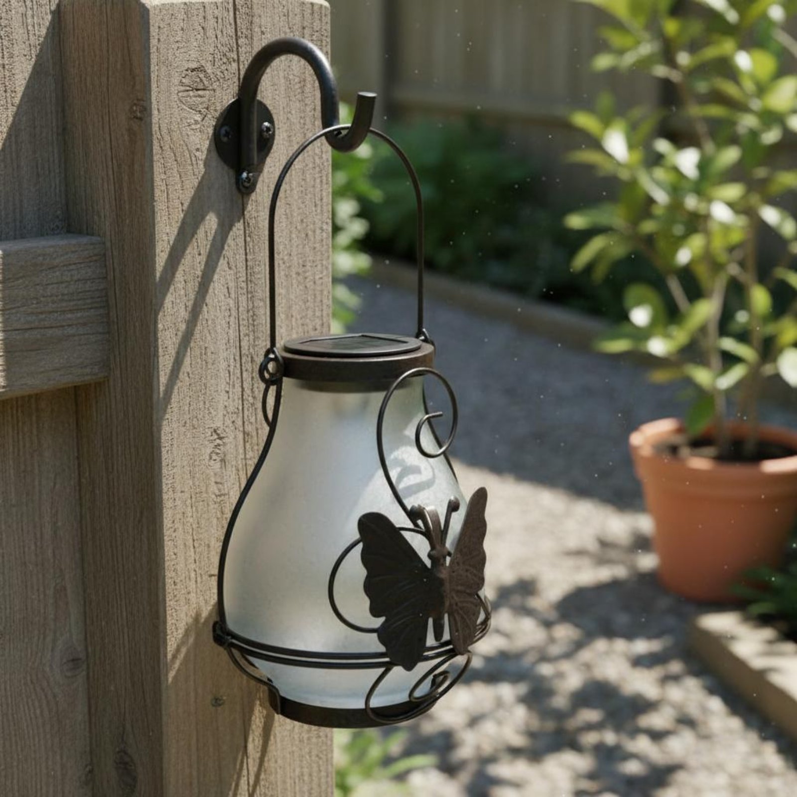 Solar Butterfly Lantern Waterp - Outdoor Lighting And Decor ulasan dan harga