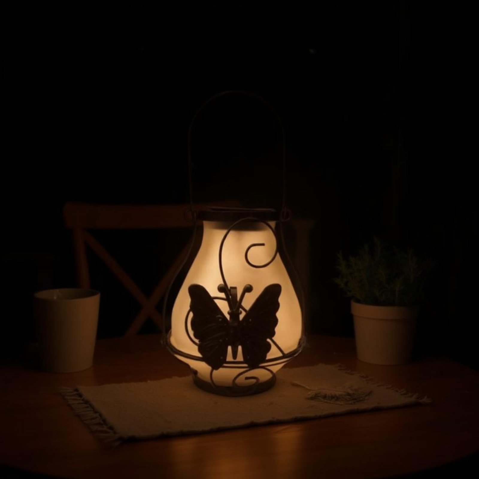 Solar Butterfly Lantern Waterp - Outdoor Lighting And Decor ulasan dan harga