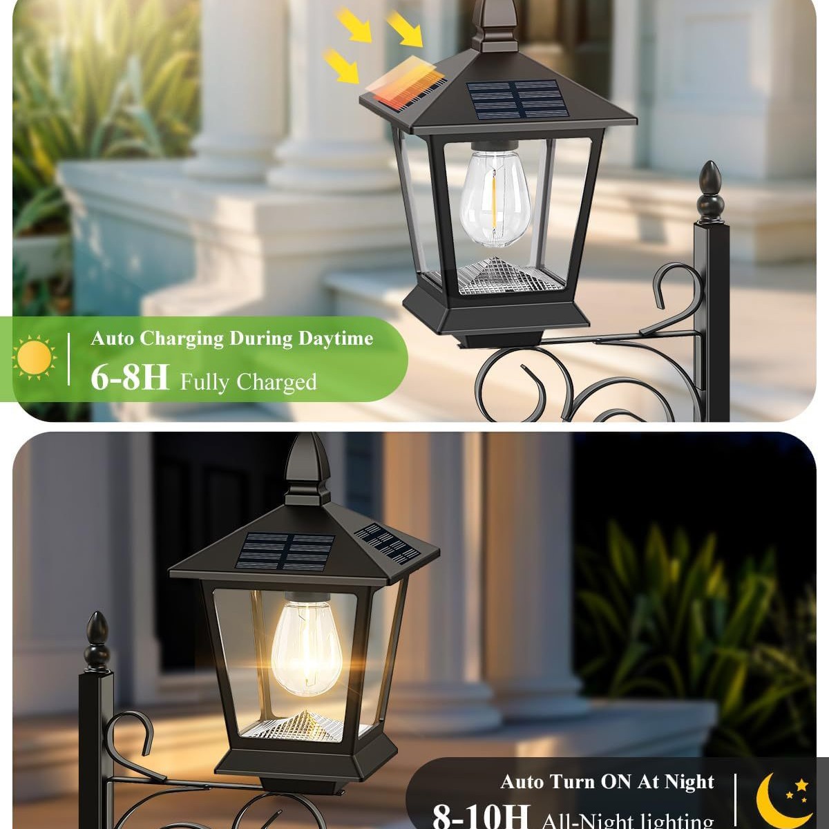 2 in 1 Solar Planter Lamp Wate - Outdoor Lighting And Decor ulasan dan harga