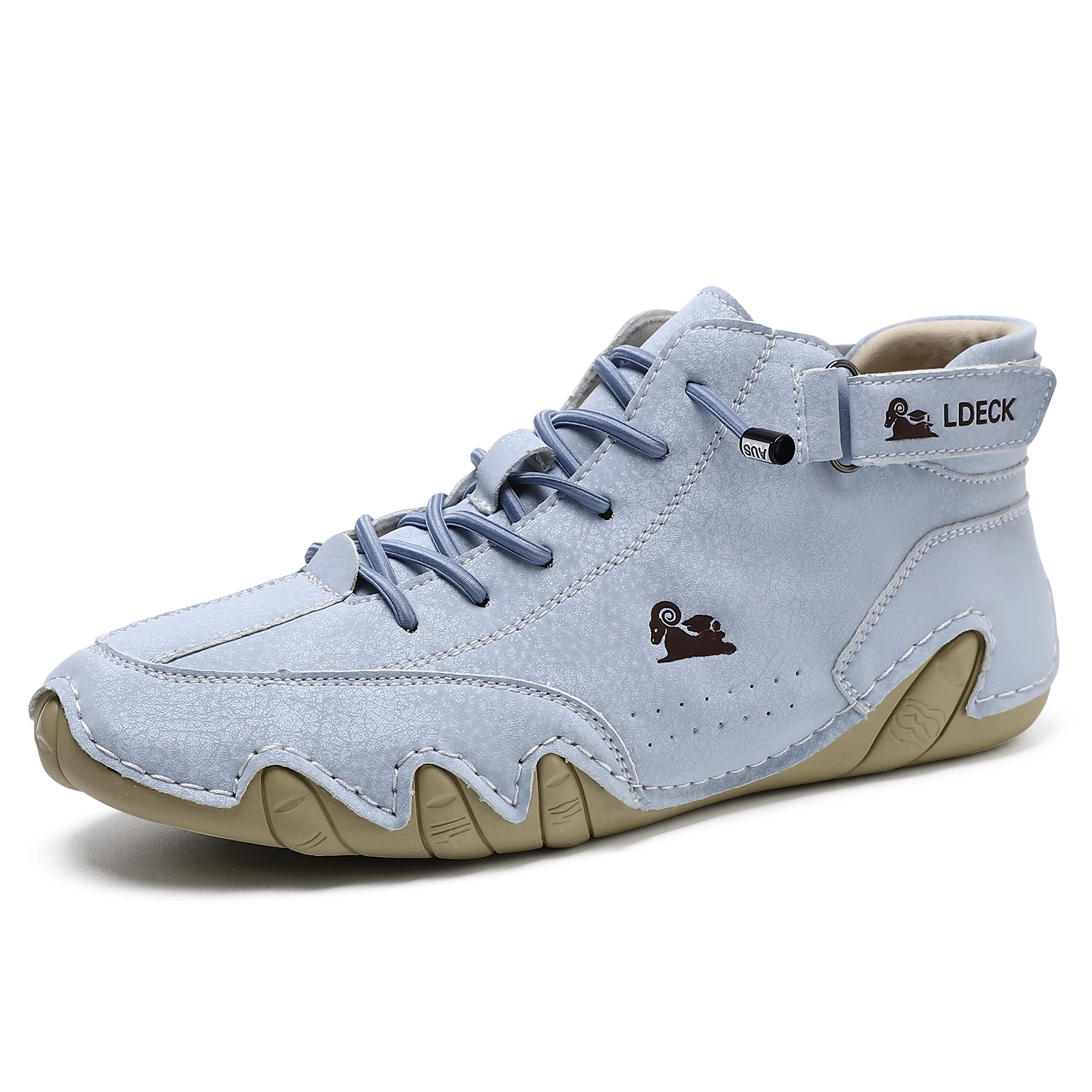 Men's Genuine Leather Shoes An - Outdoor Lighting Round ulasan dan harga