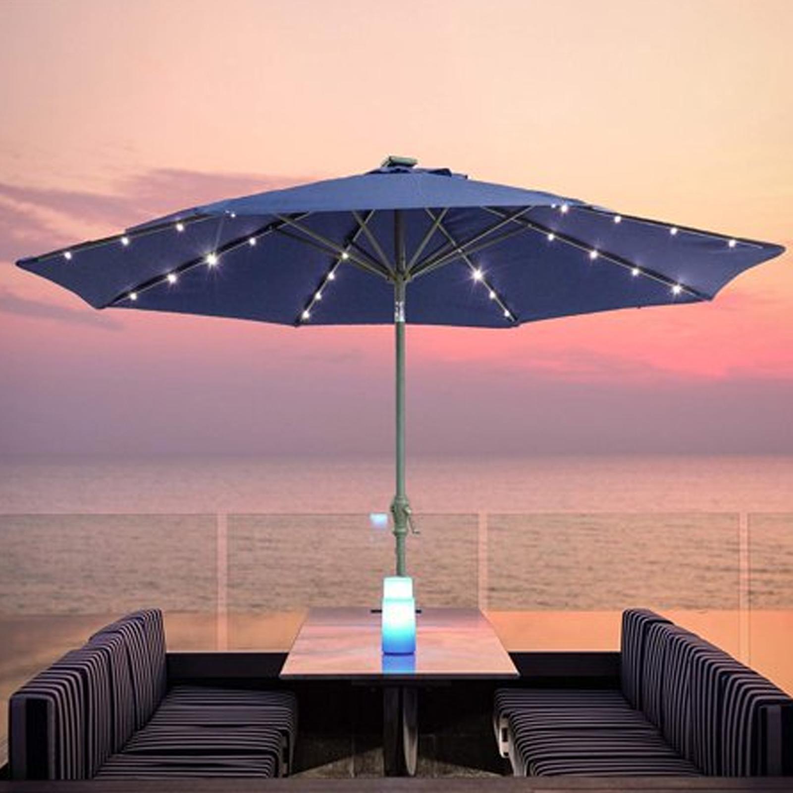 Solar Umbrella String Light 10 - Outdoor Lighting Company ulasan dan harga