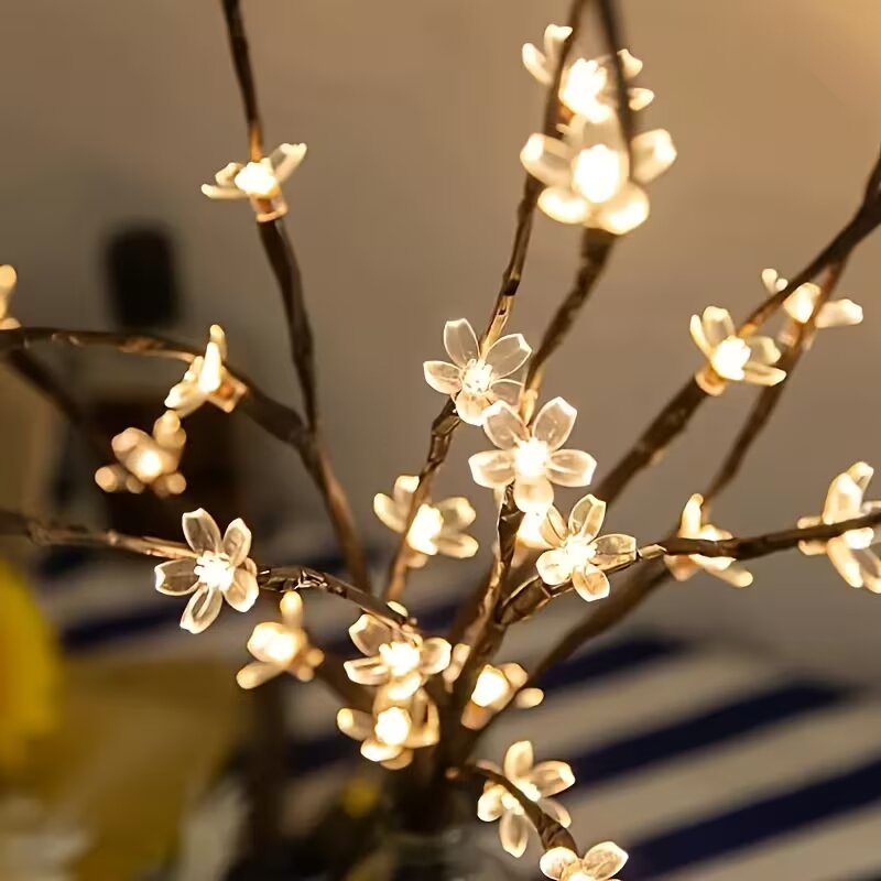 1/2PC 20LED Cherry Blossom Tre - Outdoor Lighting And Decor ulasan dan harga