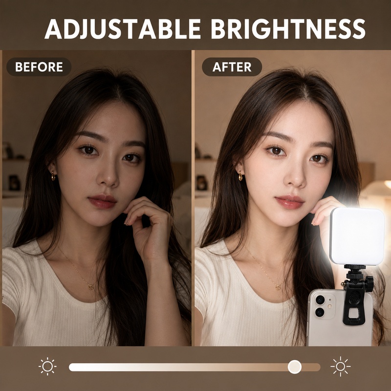 DY11Mini Portable Clip-On Phon - Outdoor Lighting In Photography ulasan dan harga