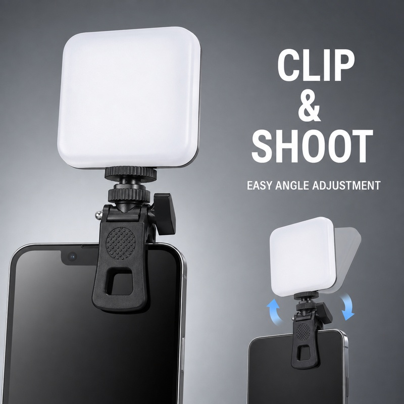 DY11Mini Portable Clip-On Phon - Outdoor Lighting In Photography ulasan dan harga