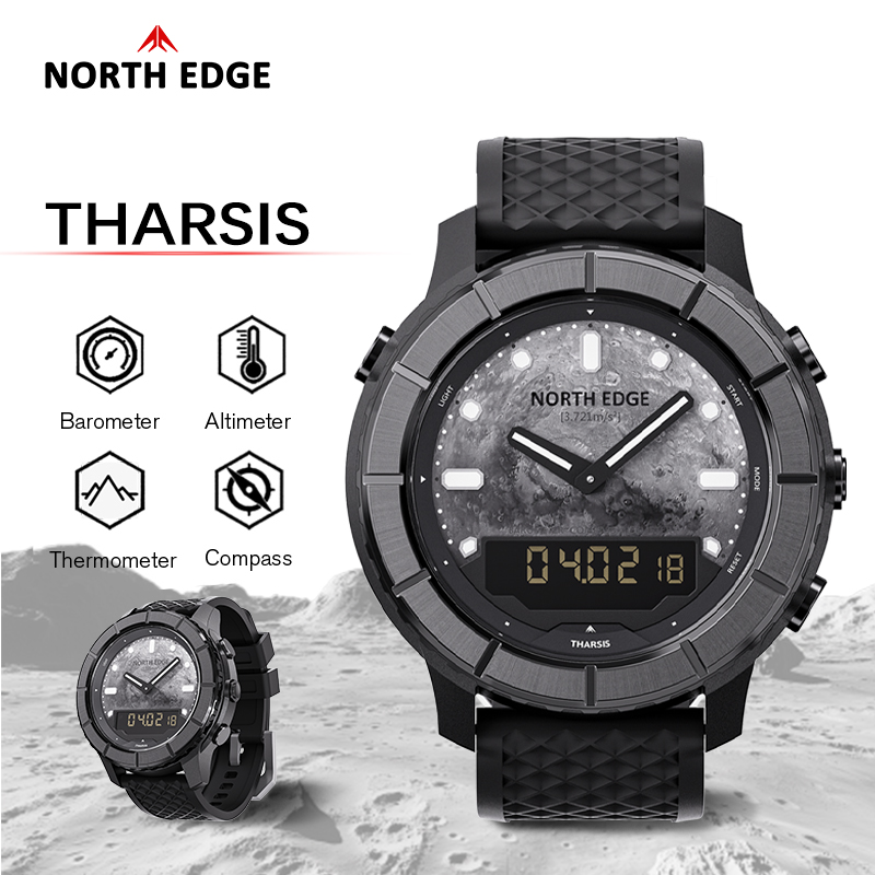 NORTH EDGE THARSIS Men Carbon  - Outdoor Lighting Timer ulasan dan harga