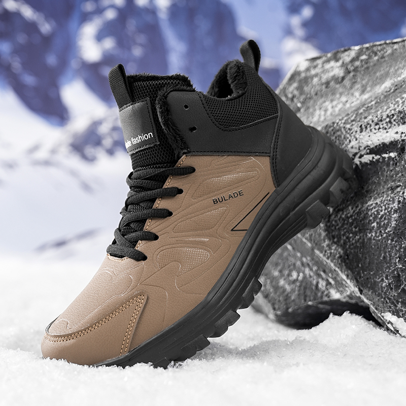 ELUVA Men Snow Boots Waterproo - Outdoor Lighting Round ulasan dan harga