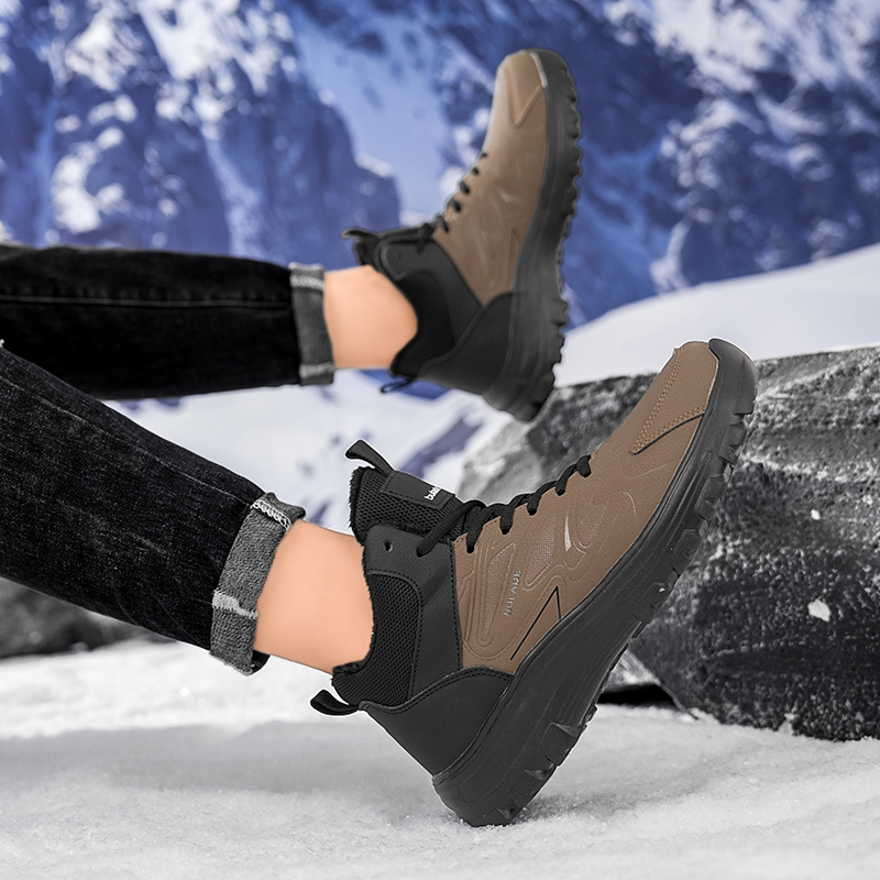 ELUVA Men Snow Boots Waterproo - Outdoor Lighting Round ulasan dan harga